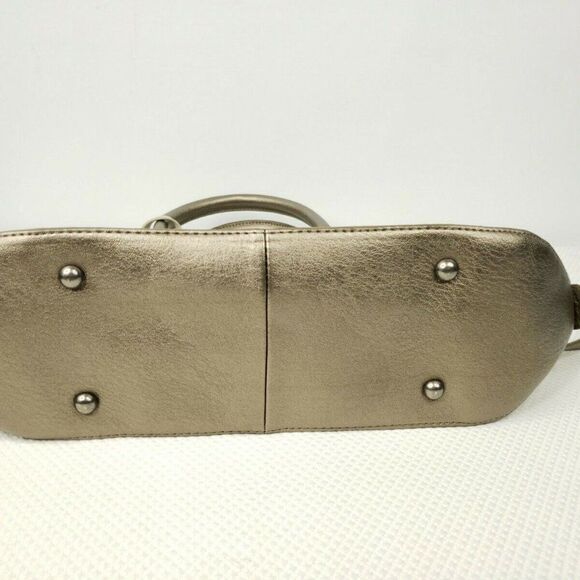 NEW EMMA FOX OATMEAL BLACK JEMMA DOME HANDBAG - Picture 5 of 7